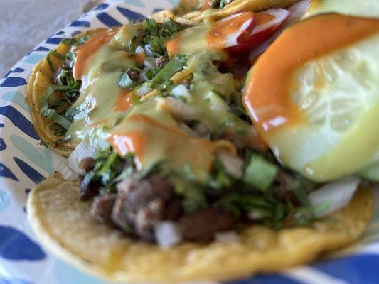 Tacos de asada