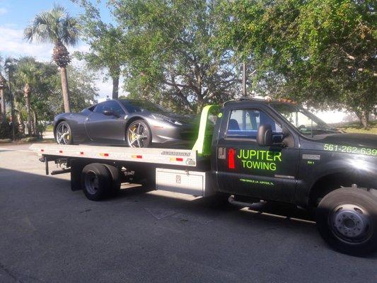 From Ferraris to Ford's Jupiter Towing's got you covered