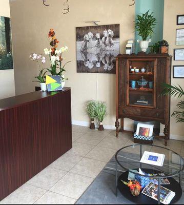 Front office , patient waiting area