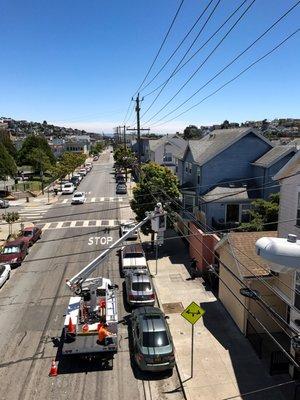 Going to great heights for great internet in San Francisco and beyond.