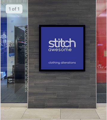 Stitch Awesome- Rosedale store front.