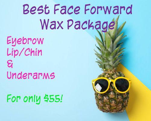 Take advantage of Summer Wax Specials!