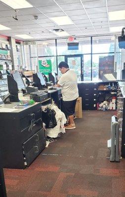 This is Edwin. One of the laziest employees. At Gamestop. He lies to customers faces an holds items for his friends