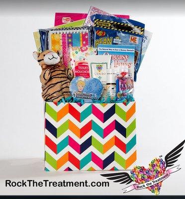 Children's Small Chemo Basket - Girl