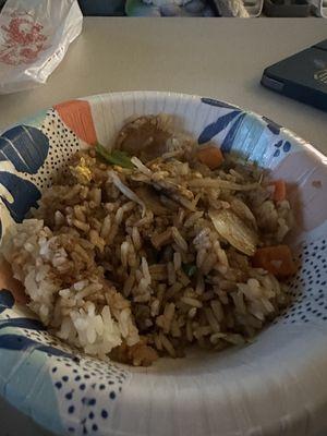 Vegetable fried rice