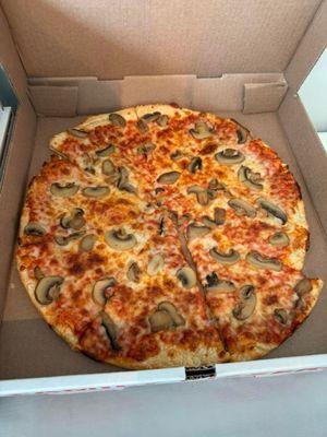 Large Mushroom Pizza