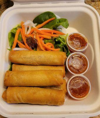 4-pc Eggrolls,  +1 promo Eggroll