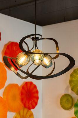 Lexington Glassworks is also a Lighting Design Studio. Custom Lighting consultations are available.