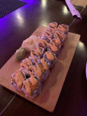 Spicy Scallop Roll, Spicy Tuna roll