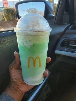 Shamrock shake