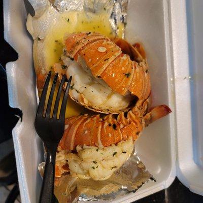 6 oz Lobster Tails. Seemed bigger than 6 oz. Very good