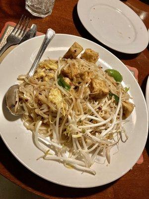 Spicy Tofu Pad Thai