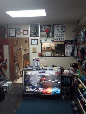 Stromies Pro Shop inside AMF Sawmill Lanes