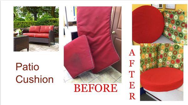 GET READY FOT THE SUMMER
Do you want to clean or personalized your cushion for your patio set. We can do it.