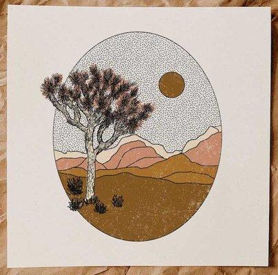 colorbloKC - Joshua Tree 12" x 12" Print - $30 

Also available in 8"x10" $20, 16"x"16" $40, 16"x20" $45