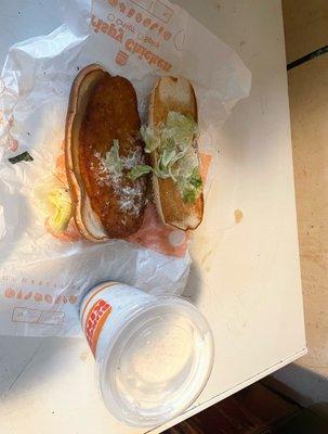 This is what they told me was there Spicy Chicken Sandwich