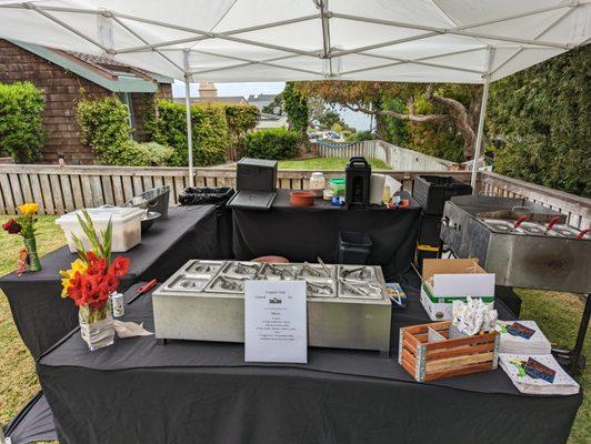 Catering event in La Jolla. Let us cater your next event. We are the leading experts in catering.