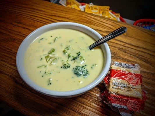 Broccoli and Cheese Soup