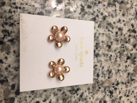 Great Kate Spade earrings I got for $18