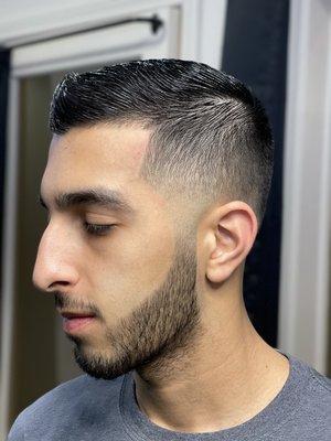 Low bald fade