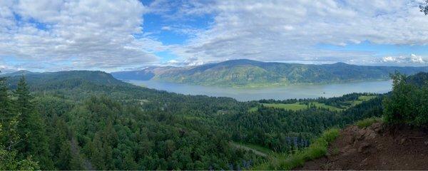 Pano view!! (Just past 1 mile into the loop)