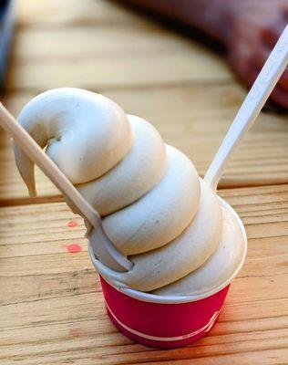 Banana Ginger soft serve