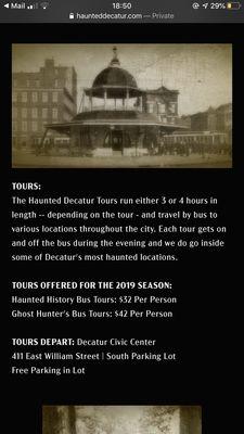 Haunted Decatur Tours