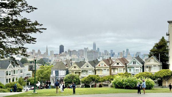 downtown skyline in background