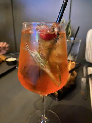 Seasonal Aperol Spritz