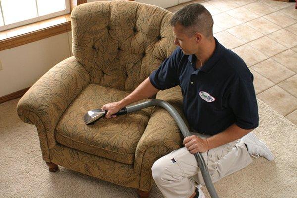 Take the drab out of your furniture with Dan's Chem-Dry upholstery cleaning.