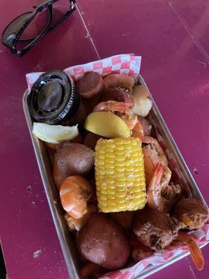 Lowcountry boil- half