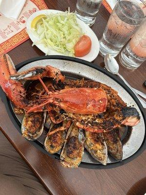 Broiled Seafood Platter