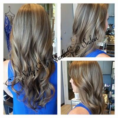 Balayage highlights