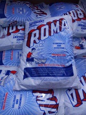 Roma detergent.