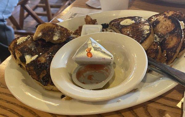 Burnt French toast.....really???