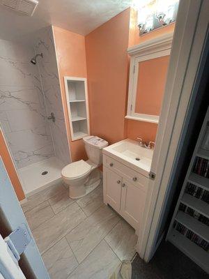 Bathroom remodel