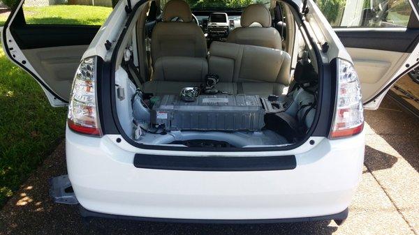 2005 Toyota Prius hybrid battery replacement in Nashville TN