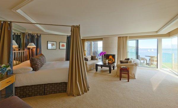 The Inn Above Tide in Sausalito, California, proudly managed by Waterford Hotels and Inns