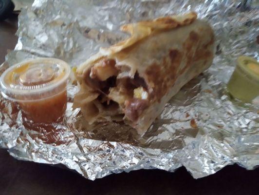 Breakfast burrito