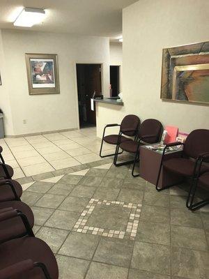 Ancillary services waiting area