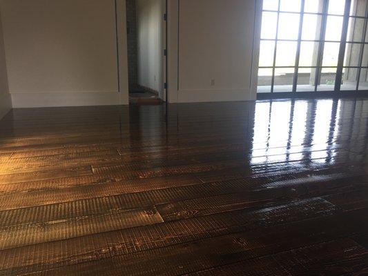 North Napa Custom Rustic flooring.