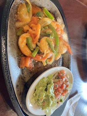 Fajitas de Camarones