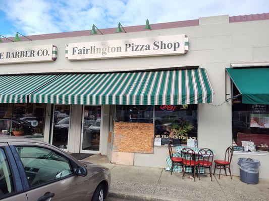 Front of Fairlington Pizza Shop 1715 Centre Plaza, Alexandria