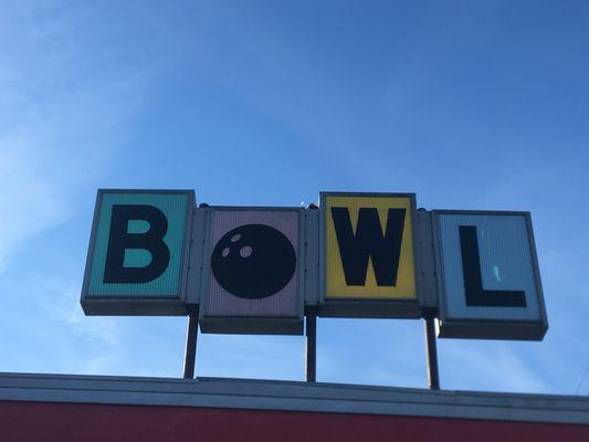 Our iconic BOWL sign on rt. 7