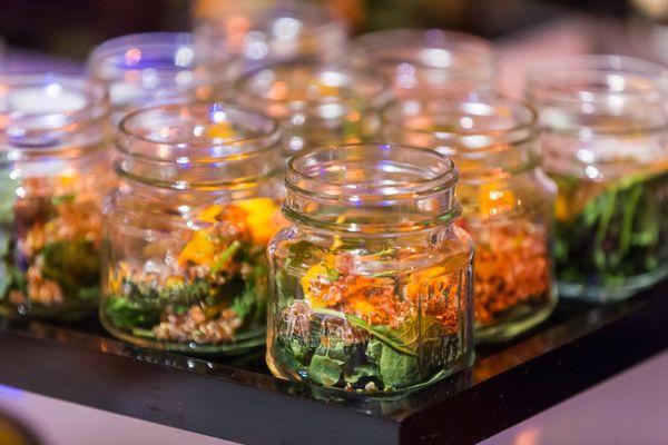 Vegan Quinoa Grab N Go Salads