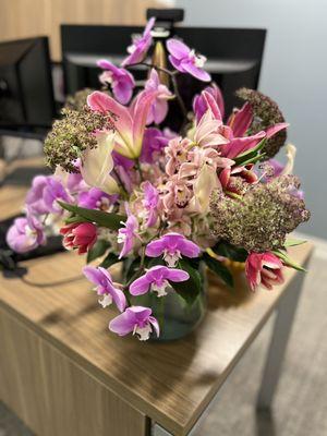 Floral delivery from Flowers Atlanta.