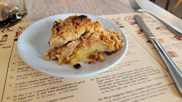 Apple crisp crumble