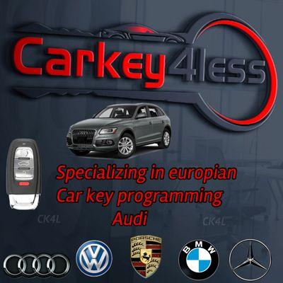 Audi car key replacement