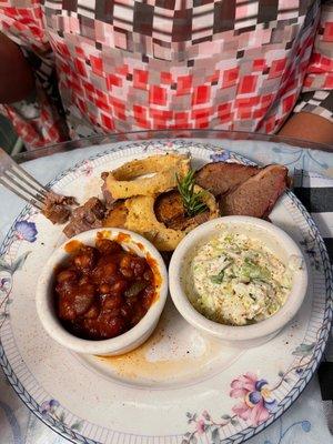 Mr. Jimmy's Beef Brisket Platter.  So tender