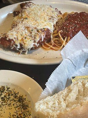 Chicken Parmesan Dinner